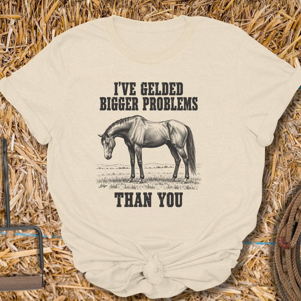 Printify T-Shirt Natural / S Gelded Tee