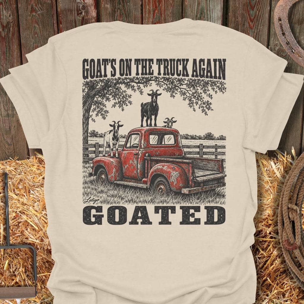 Printify T-Shirt Natural / S Goated Tee