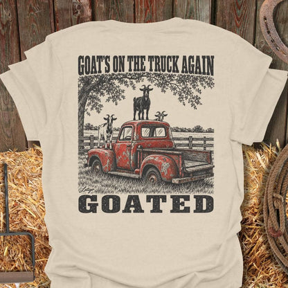 Printify T-Shirt Natural / S Goated Tee