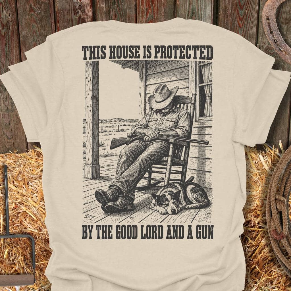 Printify T-Shirt Natural / S Good Lord Tee