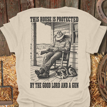 Printify T-Shirt Natural / S Good Lord Tee