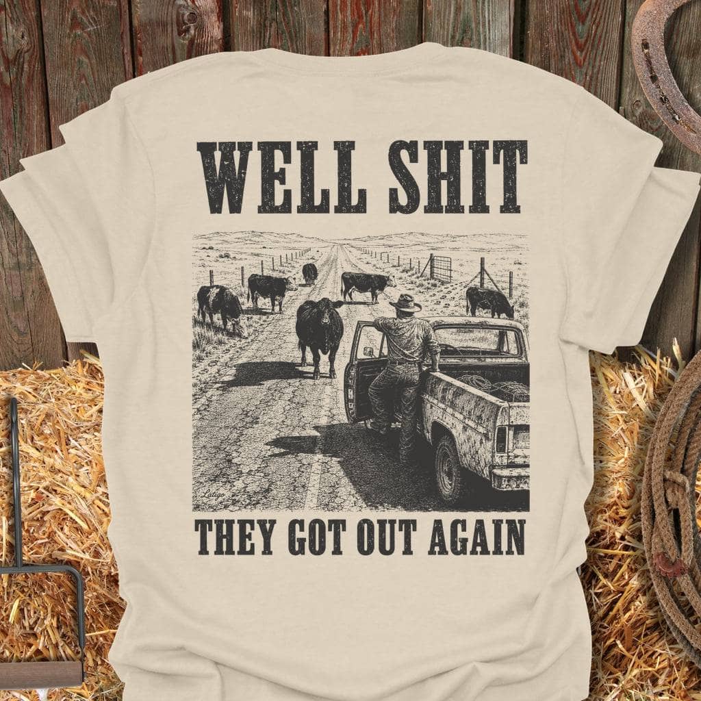 Printify T-Shirt Natural / S Got Out Tee