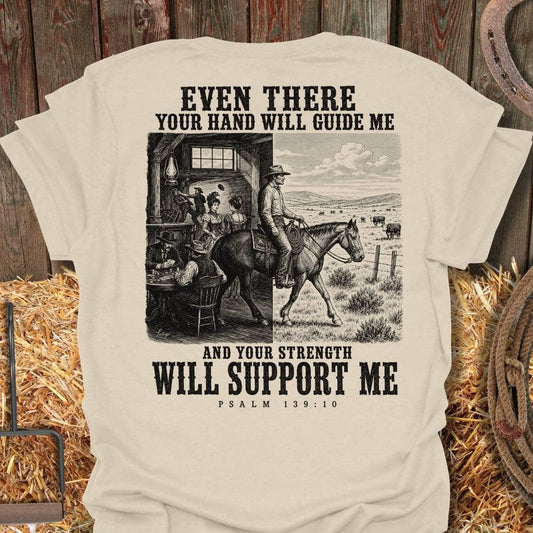 Printify T-Shirt Natural / S Guide Me Tee