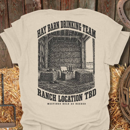 Printify T-Shirt Natural / S Hay Barn Tee