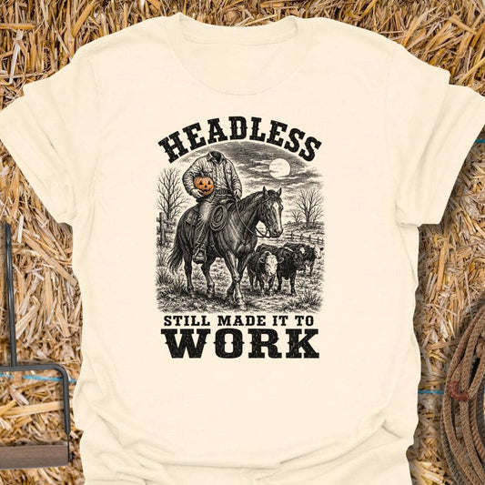 Printify T-Shirt Natural / S Headless Tee