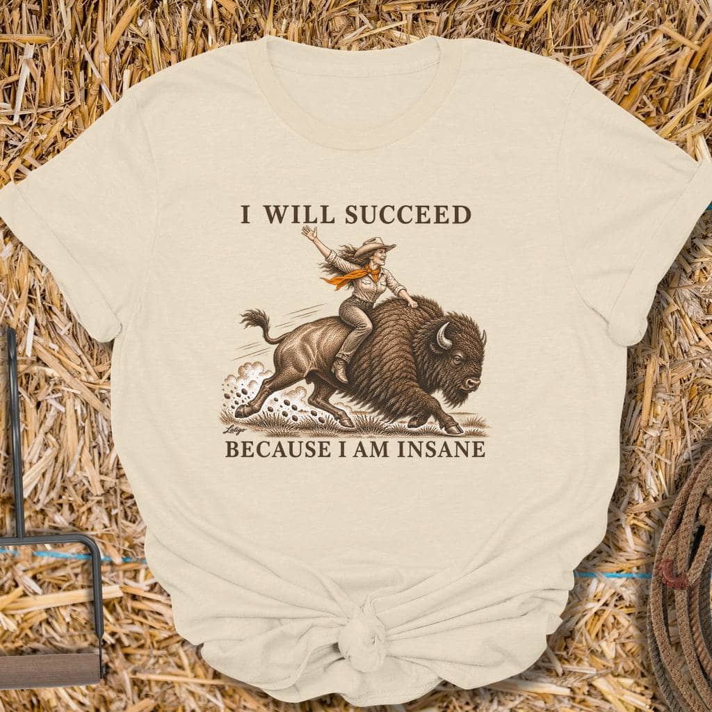 Printify T-Shirt Natural / S Insane Tee
