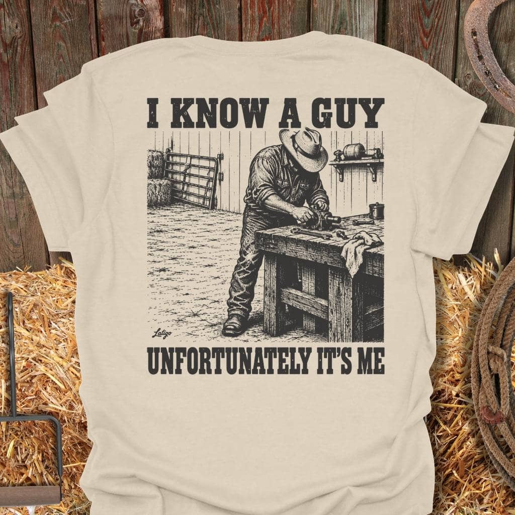 Printify T-Shirt Natural / S Know A Guy Tee