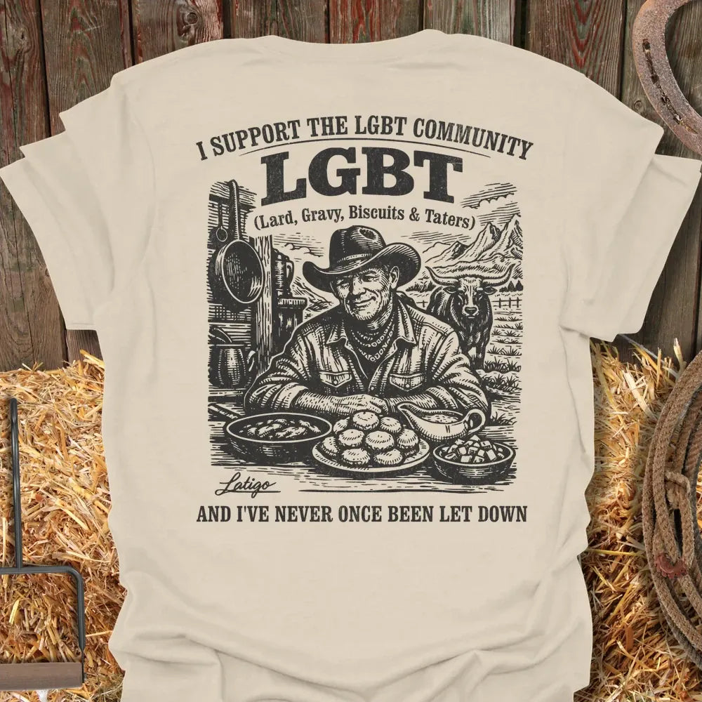 Printify T-Shirt Natural / S LGBT Pride Tee