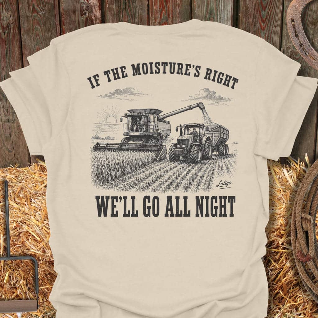 Printify T-Shirt Natural / S Moisture Tee
