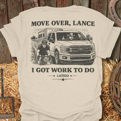 Printify T-Shirt Natural / S Move Over Lance Tee