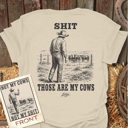 Printify T-Shirt Natural / S My Cows Tee