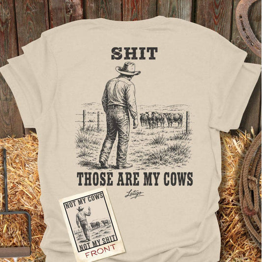 Printify T-Shirt Natural / S My Cows Tee