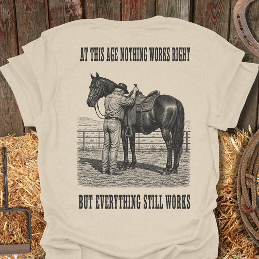 Printify T-Shirt Natural / S Nothing Works Tee