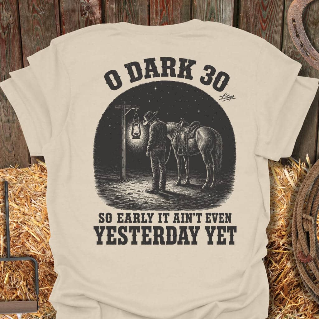 Printify T-Shirt Natural / S O Dark 30 Tee