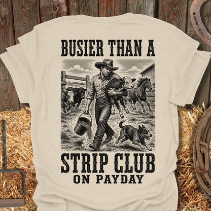 Printify T-Shirt Natural / S Payday Tee