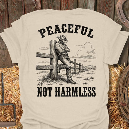 Printify T-Shirt Natural / S Peaceful Tee