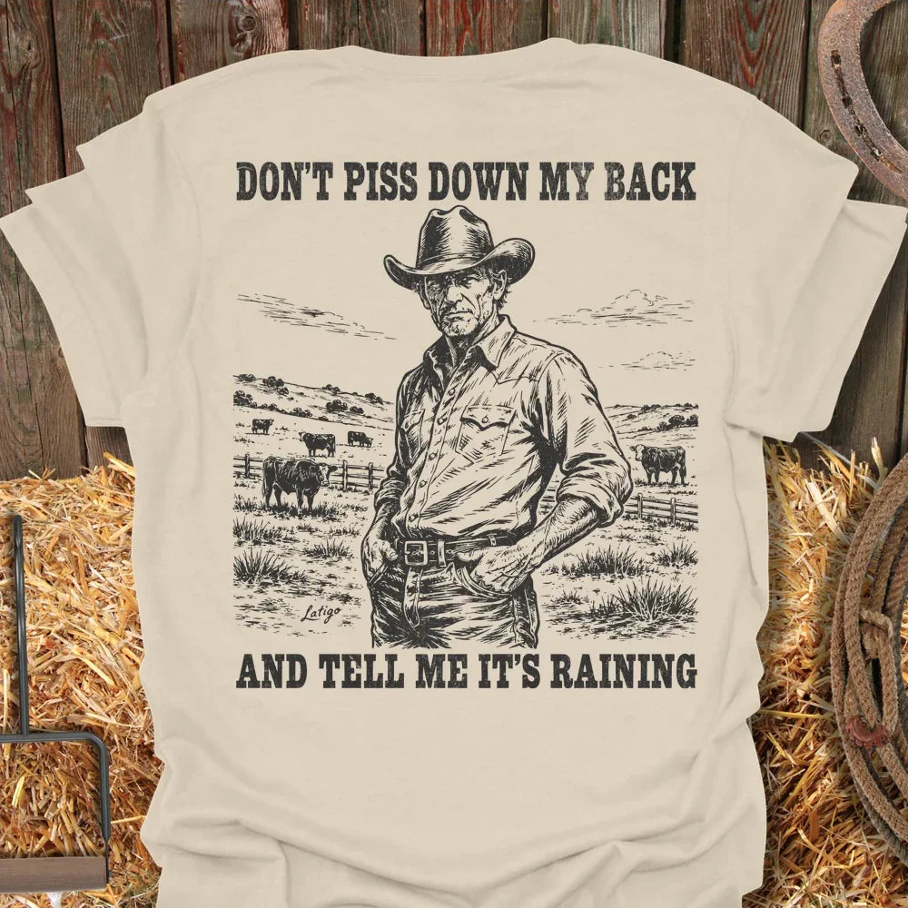 Printify T-Shirt Natural / S Piss Tee