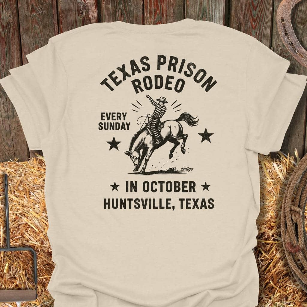 Printify T-Shirt Natural / S Prison Rodeo Participant Tee