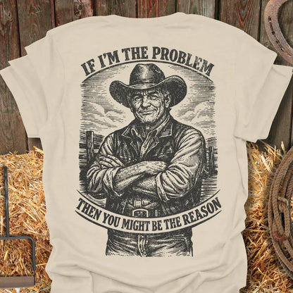 Printify T-Shirt Natural / S Problem Tee