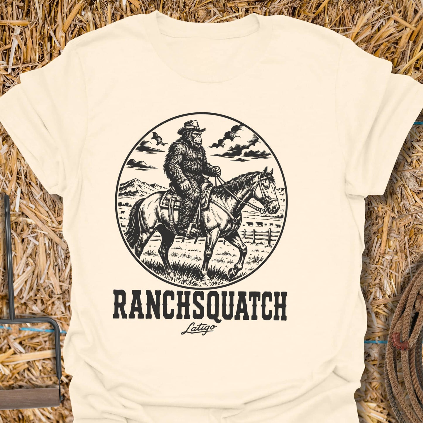 Printify T-Shirt Natural / S Ranchsquatch Tee