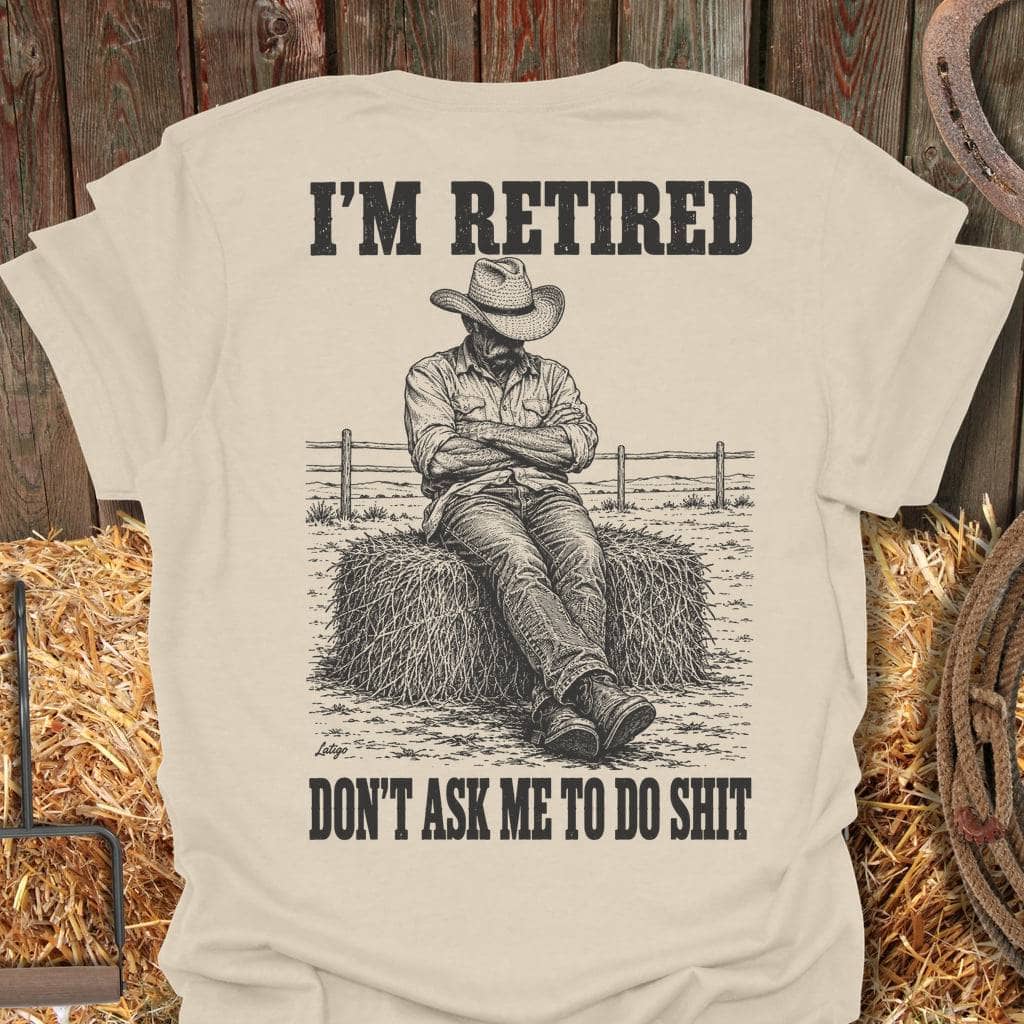Printify T-Shirt Natural / S Retired Tee