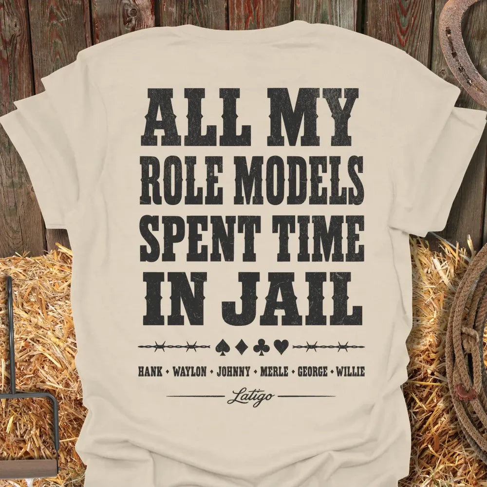 Printify T-Shirt Natural / S Role Models Tee