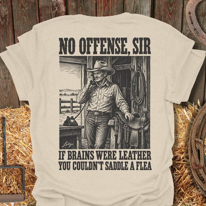 Printify T-Shirt Natural / S Saddle A Flea Tee