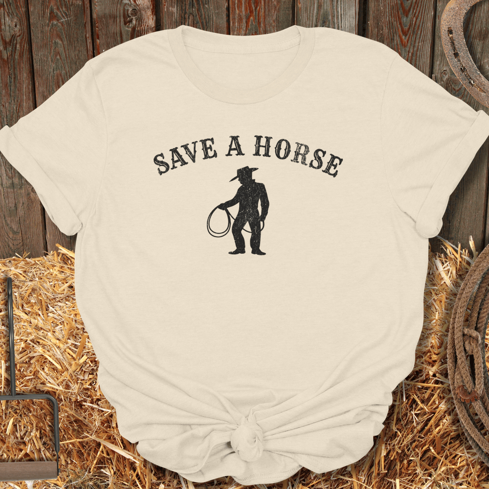 Printify T-Shirt Natural / S Save Tee