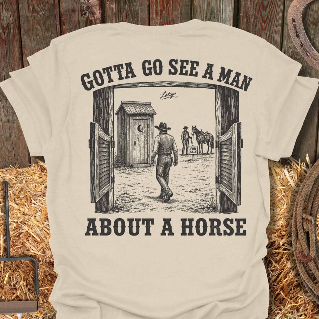 Printify T-Shirt Natural / S See A Man Tee