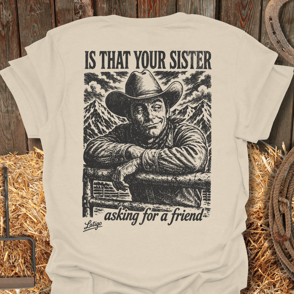 Printify T-Shirt Natural / S Sister Tee