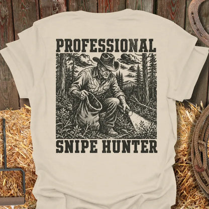 Printify T-Shirt Natural / S Snipe Hunter Tee