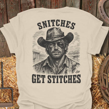 Printify T-Shirt Natural / S Snitches Tee