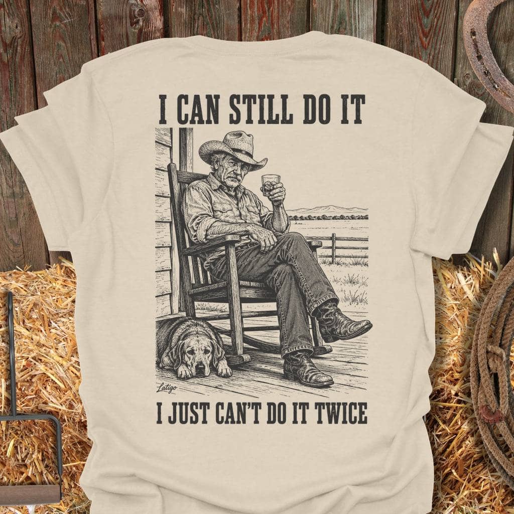 Printify T-Shirt Natural / S Still Do It Tee
