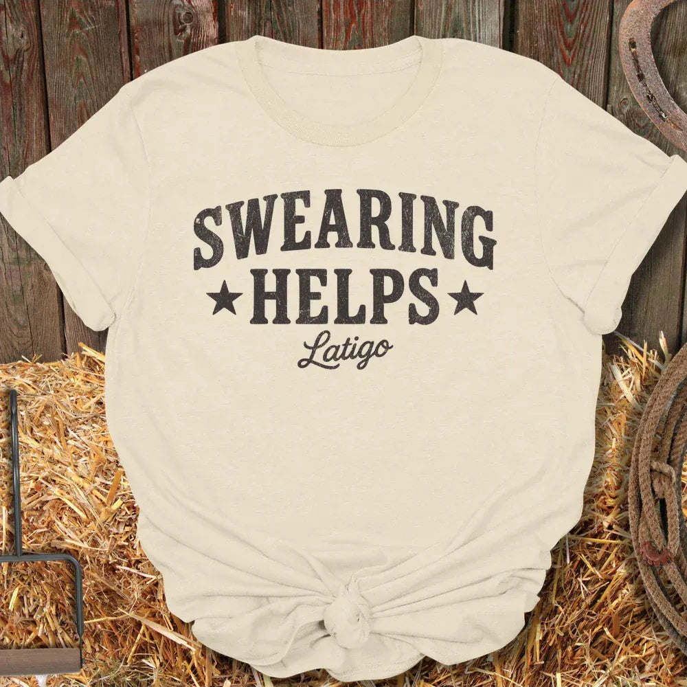 Printify T-Shirt Natural / S Swearing Tee