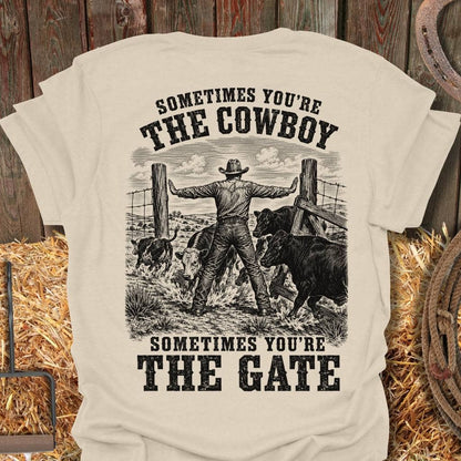 Printify T-Shirt Natural / S The Gate Tee