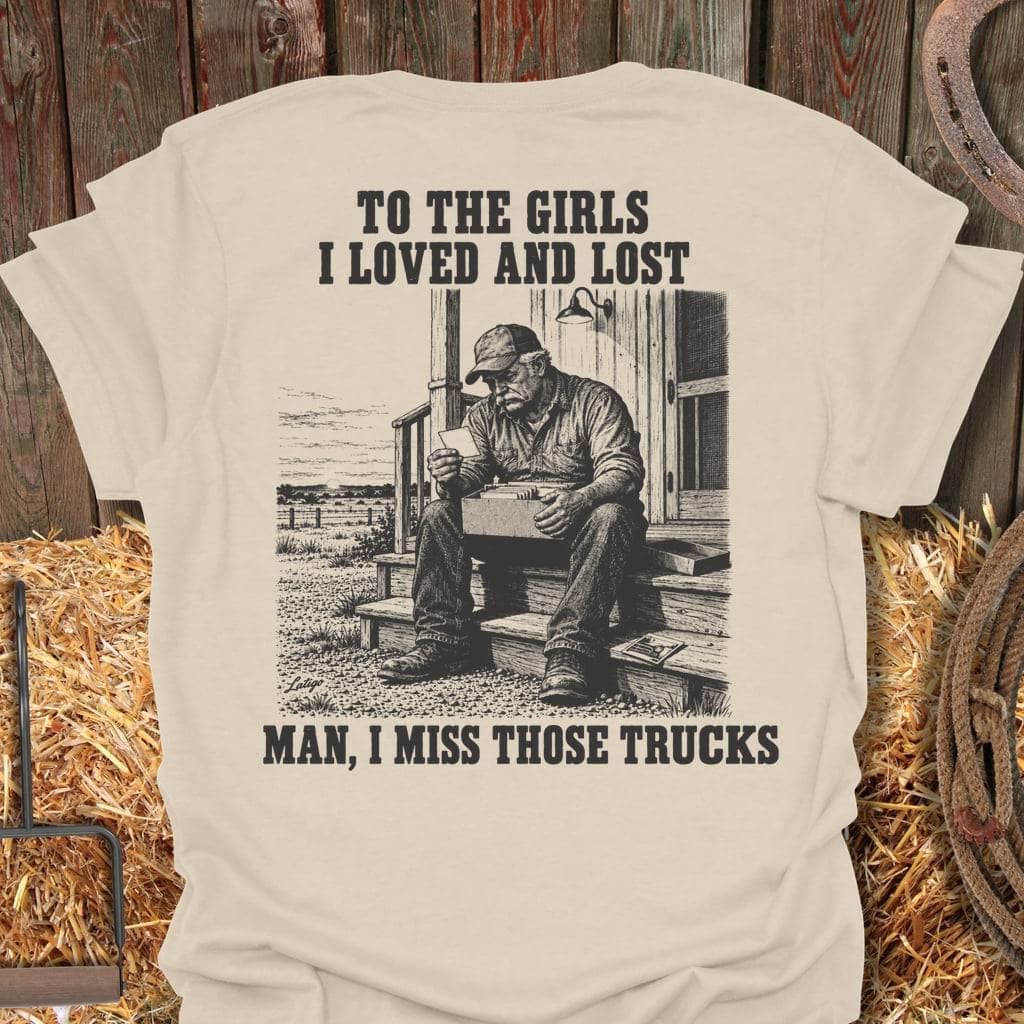 Printify T-Shirt Natural / S Those Trucks Tee