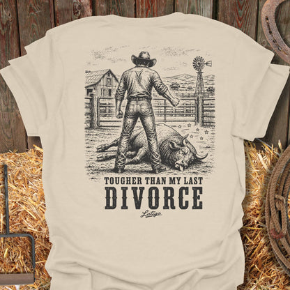 Printify T-Shirt Natural / S Tougher Tee