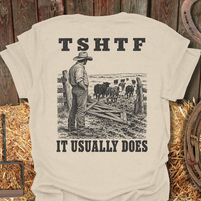 Printify T-Shirt Natural / S Tshtf Tee