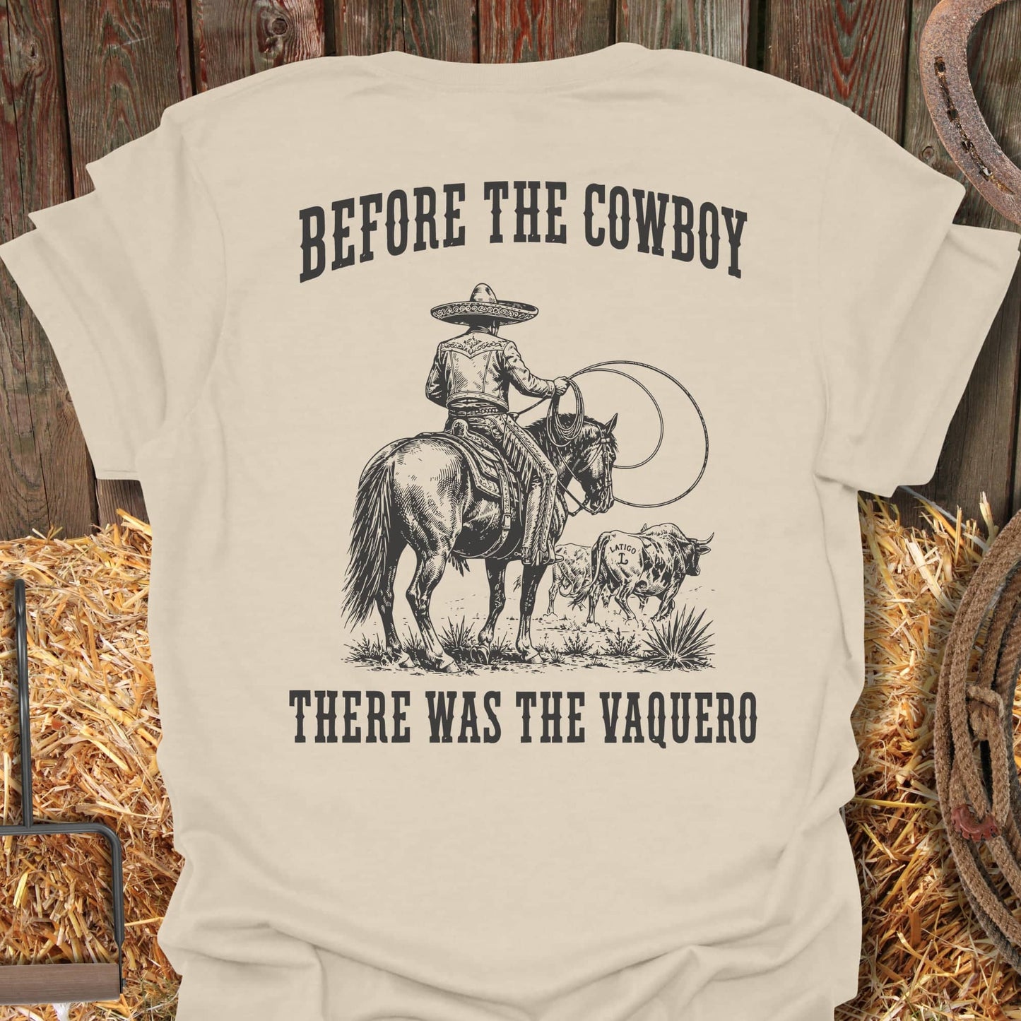 Printify T-Shirt Natural / S Vaquero Tee