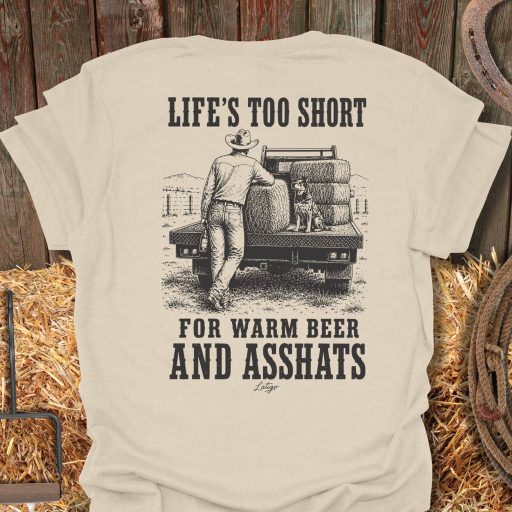 Printify T-Shirt Natural / S Warm Beer Tee