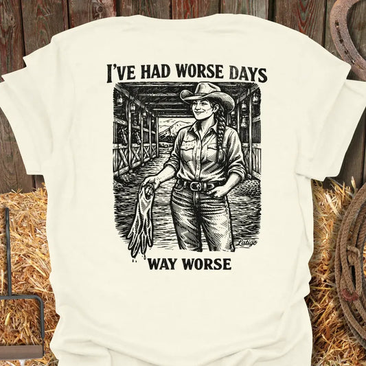 Printify T-Shirt Natural / S Way Worse Tee