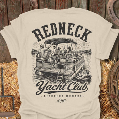 Printify T-Shirt Natural / S Yacht Club Tee