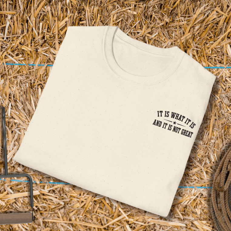Printify T-Shirt Not Great Tee