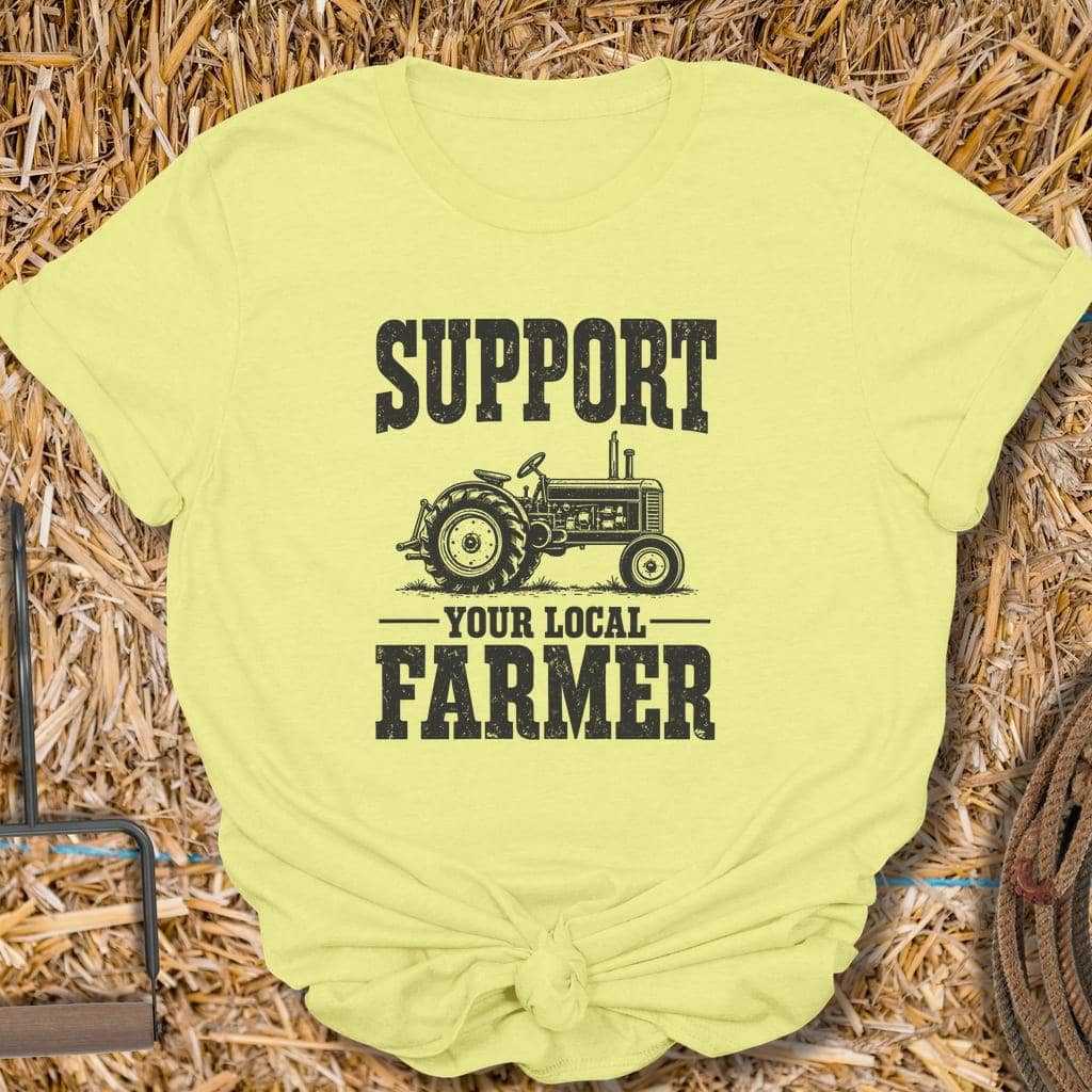 Printify T-Shirt S / Cornsilk Local Farmer Tee