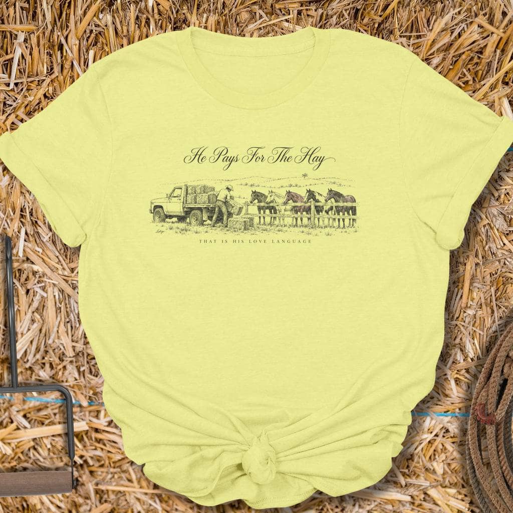 Printify T-Shirt S / Cornsilk Love Language Tee