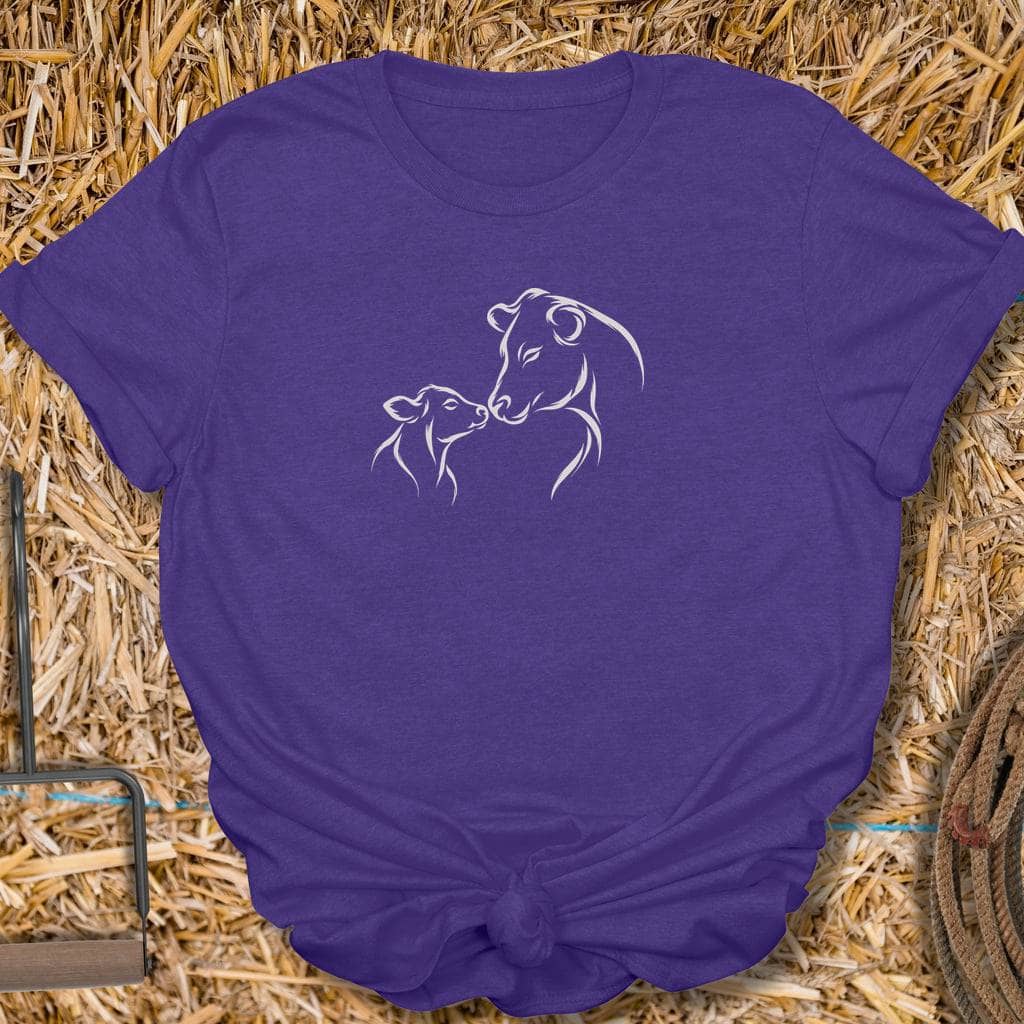 Printify T-Shirt S / Heather Purple First Spring Tee