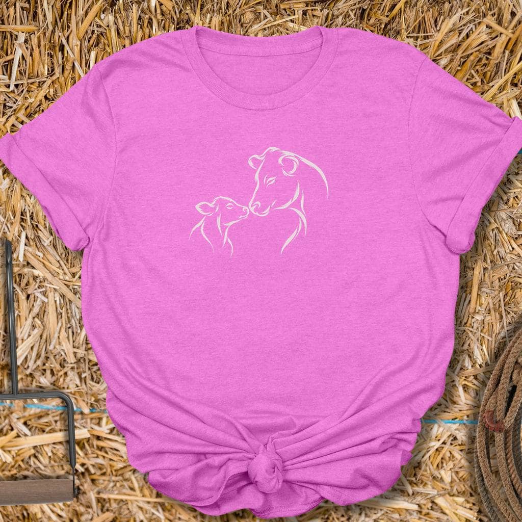 Printify T-Shirt S / Heather Radiant Orchid First Spring Tee