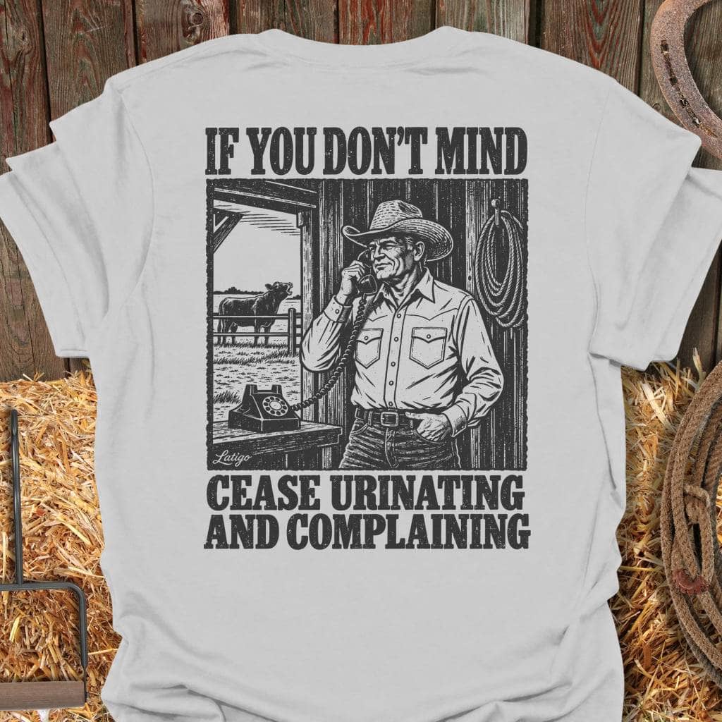 Printify T-Shirt S / Ice Grey Bitch And Moan Tee