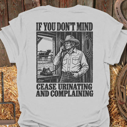 Printify T-Shirt S / Ice Grey Bitch And Moan Tee