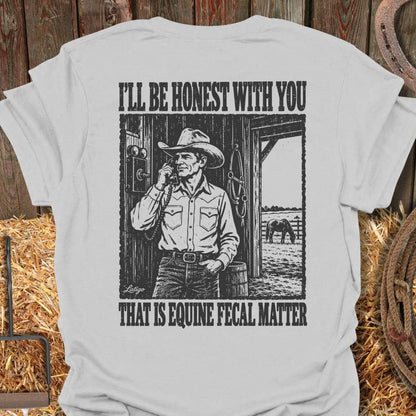 Printify T-Shirt S / Ice Grey Equine Honesty Tee